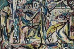 Jackson Pollock , Circoncisione (Circumcision), Gennaio 1946
