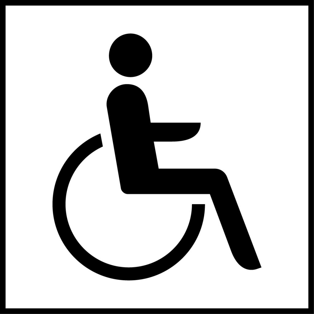 Lift and toilette for disabled people