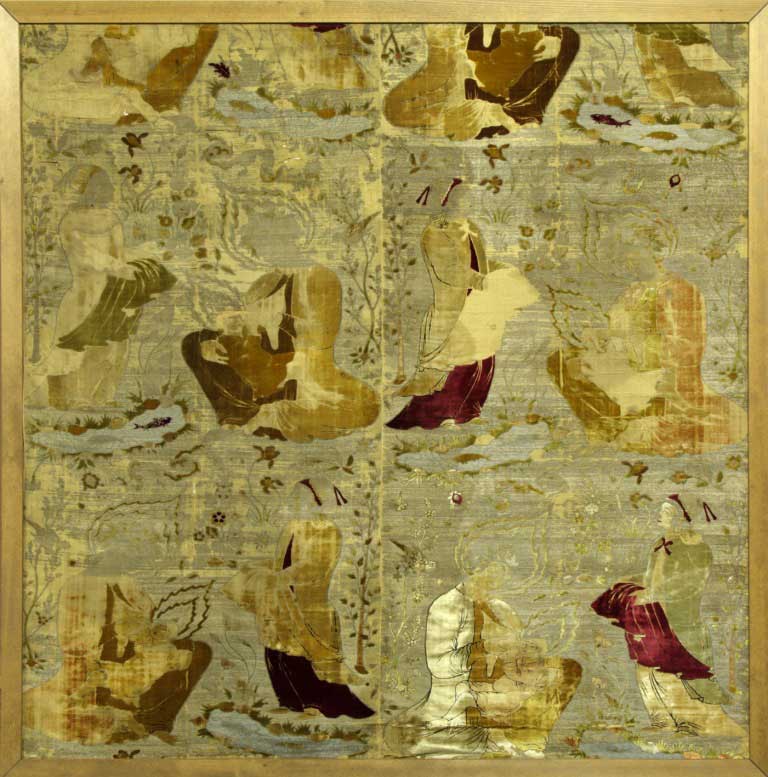 Frammento di tessuto Persia, XVII secolo