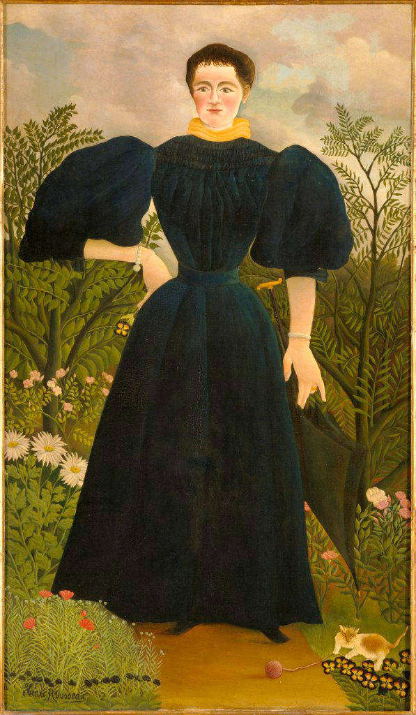 Henri Rousseau Portrait de Madame M./ Ritratto di Madame M., 1895-1897 ca.