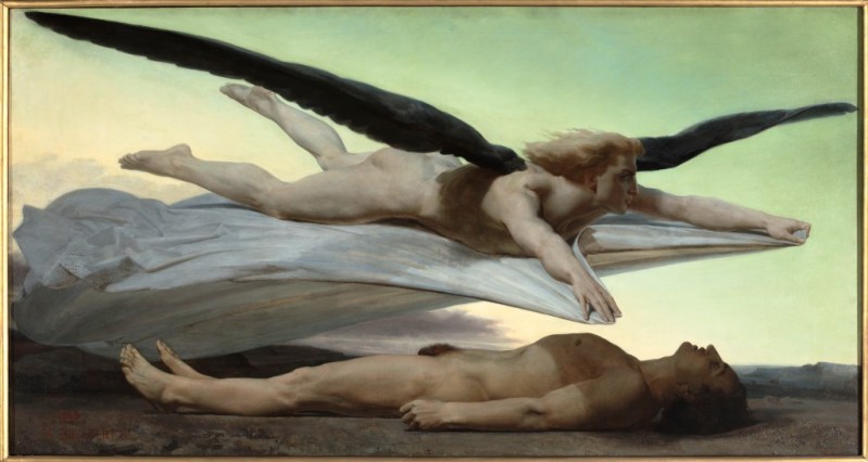 William Bouguereau (La Rochelle, 1825-1905) Egalité devant la mort/ Uguaglianza davanti alla morte, 1848