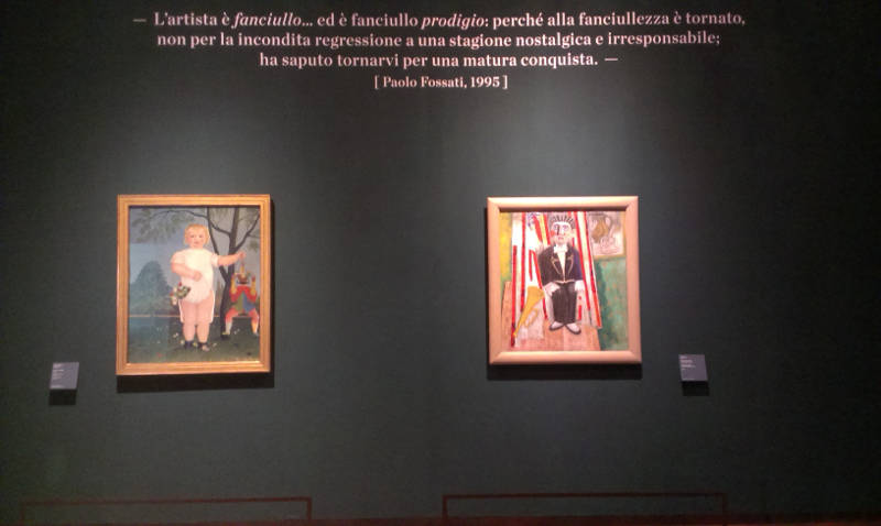 Foto "Henri Rousseau. Il Candore Arcaico", Palazzo Ducale, Venezia, 6 marzo - 5 luglio 2015_ Sala 11_IL CANDORE ARCAICO_parete 2