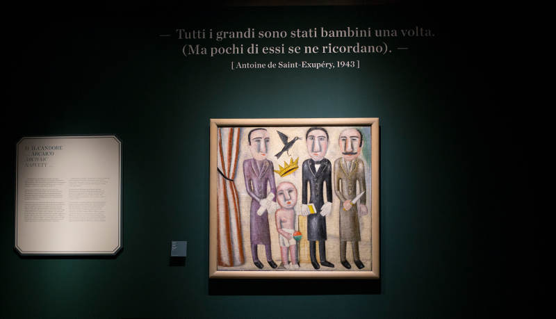 Foto "Henri Rousseau. Il Candore Arcaico", Palazzo Ducale, Venezia, 6 marzo - 5 luglio 2015_ Sala 11_IL CANDORE ARCAICO_parete