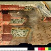 mostra acqua e cibo Palazzo ducale Venezia Spazi dedicati all’agricoltura presso il convento dei Santi Cosma e Damiano 1474, Disegno a penna su pergamena con colorazioni ad acquerello