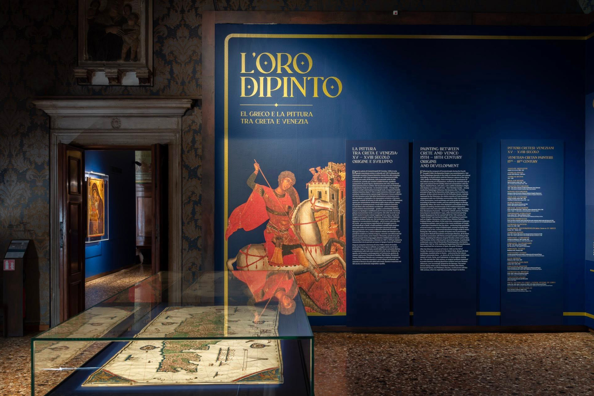 veduta Mostra L'Oro Dipinto