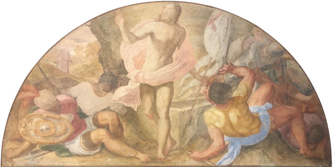 Giuseppe Porta detto Salviati (1520-1575), Resurrezione di Cristo