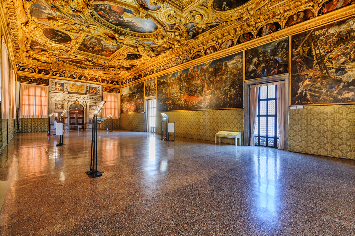 Sala dello Scrutinio a Palazzo Ducale
