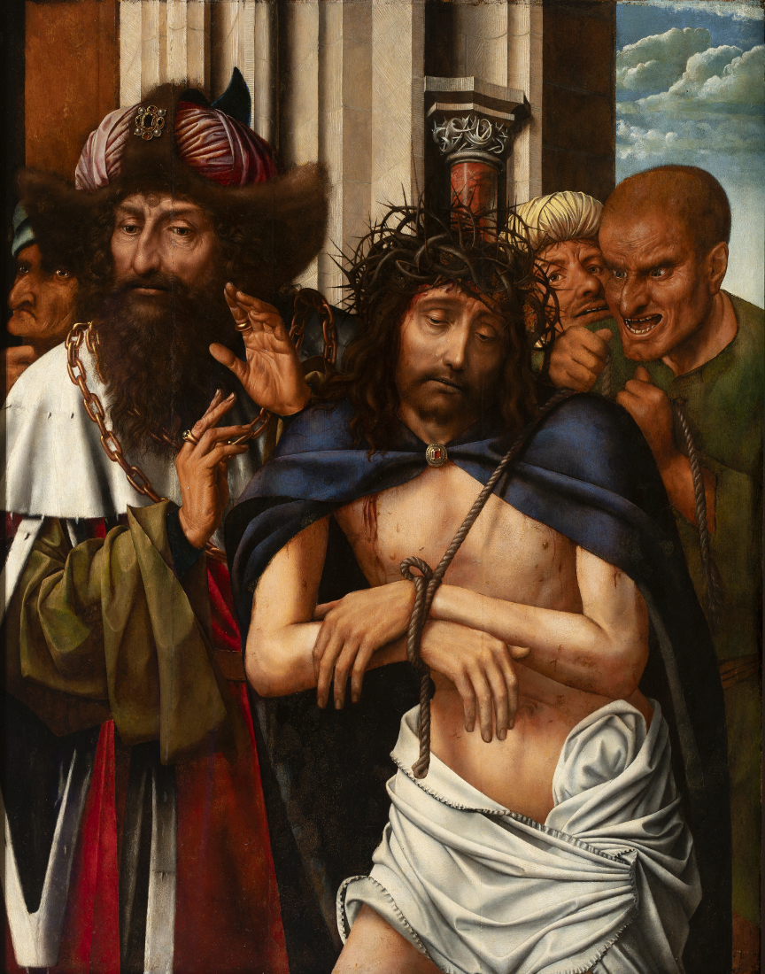 Quentin Metsys (ca. 1465-1530) Cristo deriso (ca. 1529)